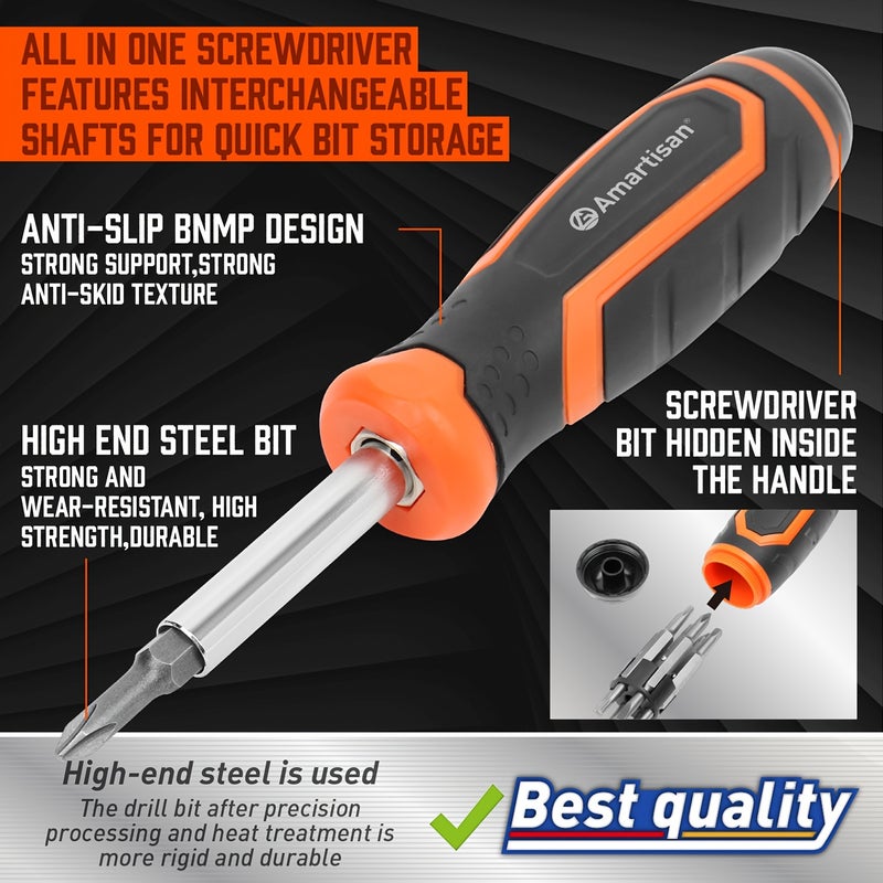 18-in-1 Multi-bit Screwdriver Set, Portable Multi-Purpose Screwdriver - Image 5