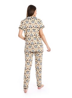 Women Pajama Set With Pants And Button Design - pzsku/Z9D4AD41D132B83996449Z/45/_/1710926868/7db0b768-8b28-4e73-90d0-70f8cfe328d0