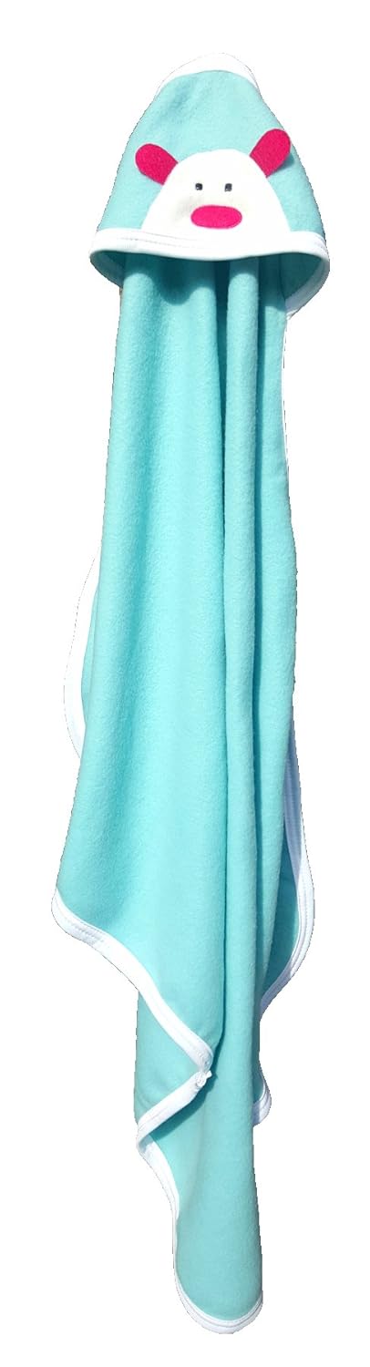 BRANDONN Newborn Original 3PCS.. Big Size (36 X 27) Cute Baby Blankets for Babies (Blue, Hotpink, C-Green; Pack of 3) - Image 4