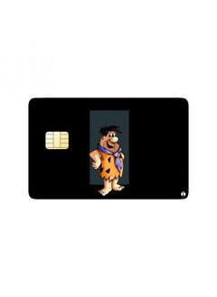 RKN PRINTED BANK CARD STICKER Animation Fred From The Flintstones By Cartoon Network  - Image 1