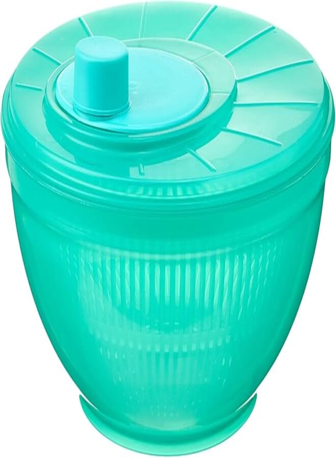 Supernova Plastic Round Colander with Deep Bowl Green