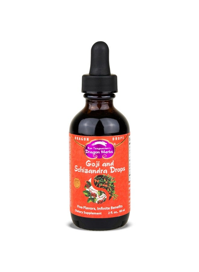 Dragon Herbs Goji & Schizandra | All Natural Tincture to Support Beauty, Skin, Healthy Aging, Eyes, Lungs | All Natural Ingredients, Non-GMO (2 fl. oz., 60 ml) - Image 1