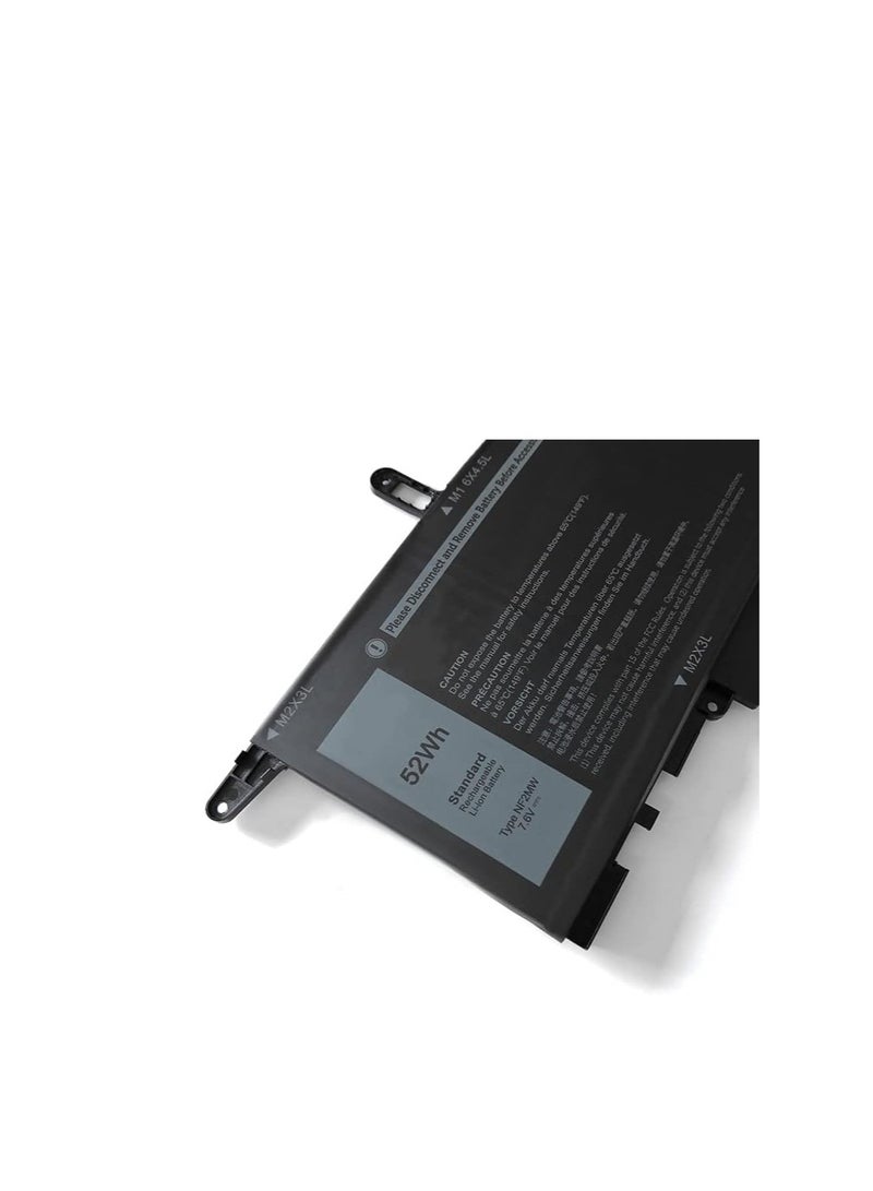 Terabyte NF2MW 7146W 085XM8 08W3YY 0C76H7 0C76H7 D1706 Replacement Battery for Dell Latitude 9410 7400(2-in-1) N032L7400C-D1506CN 020L7 400C - Image 3