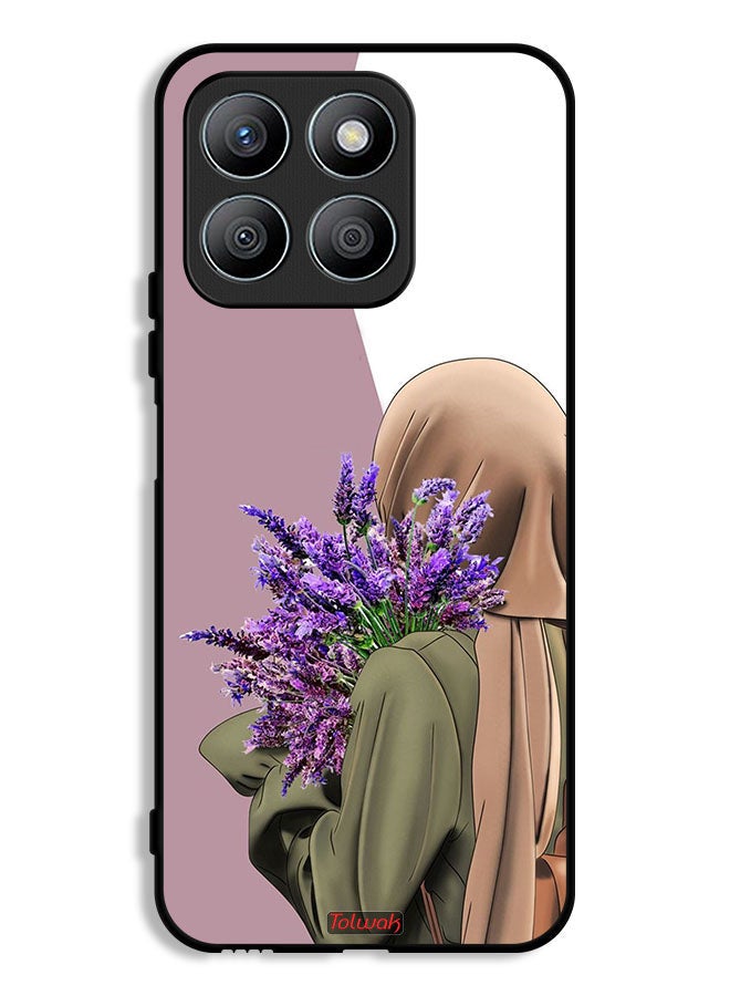 Tolwak Honor X8b Protective Case Cover Holding Flower - Image 1