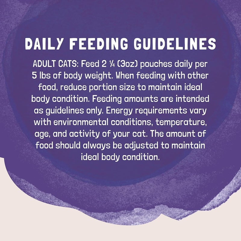 Natural Balance Platefulls Grain Free Indoor Chicken & Chicken Liver Recipe Cat Food - 3 oz Pouch - Image 5