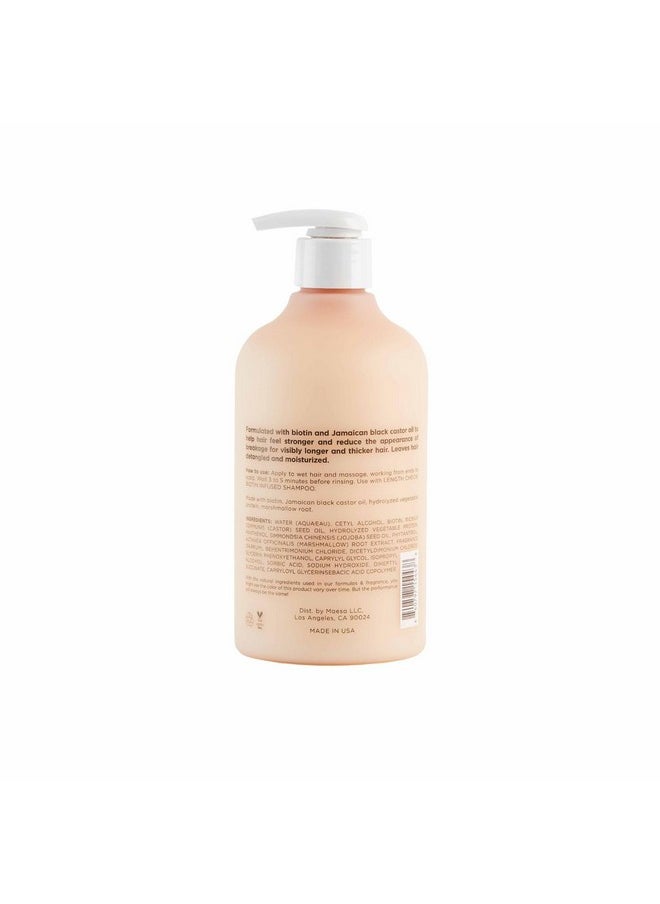 Hairitage Hairitage Length Check! Hair Conditioner Treatment with Biotin & Jamaican Castor Oil, 13 Fl Oz  - Image 2