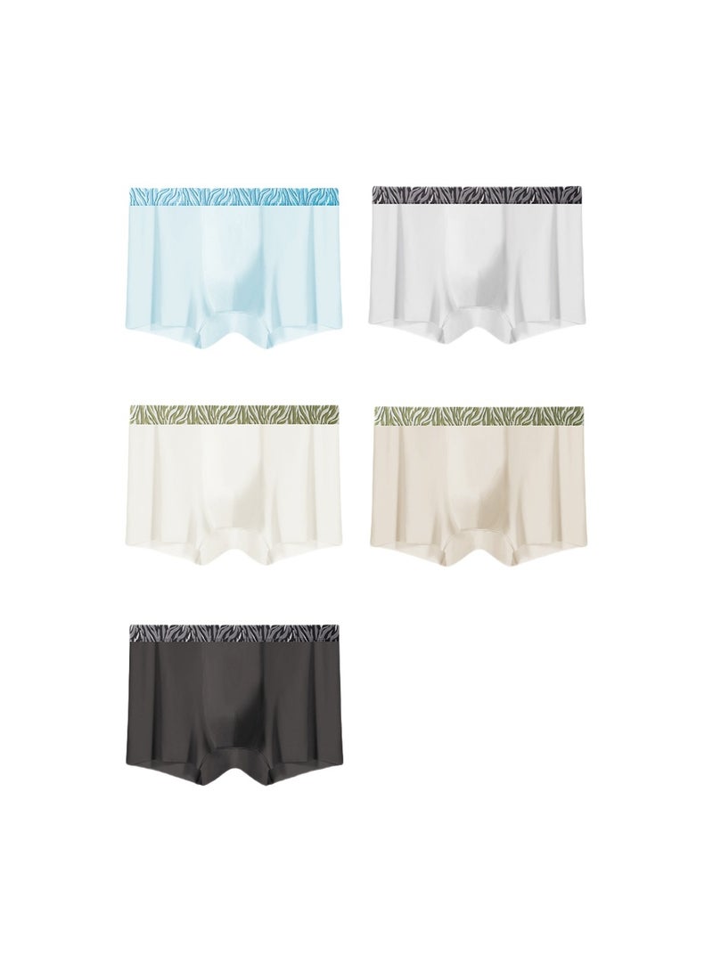 KUYING New Comfortable Skin friendly Breathable Underwear Set of 5  - Image 1