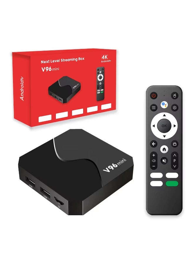 تي في صندوق تلفزيون Android V96 mini Android 12.0 BT5.0 للتحكم الصوتي عن بعد يدعم تطبيق IP صندوق تلفزيون 8K 4K - Image 1