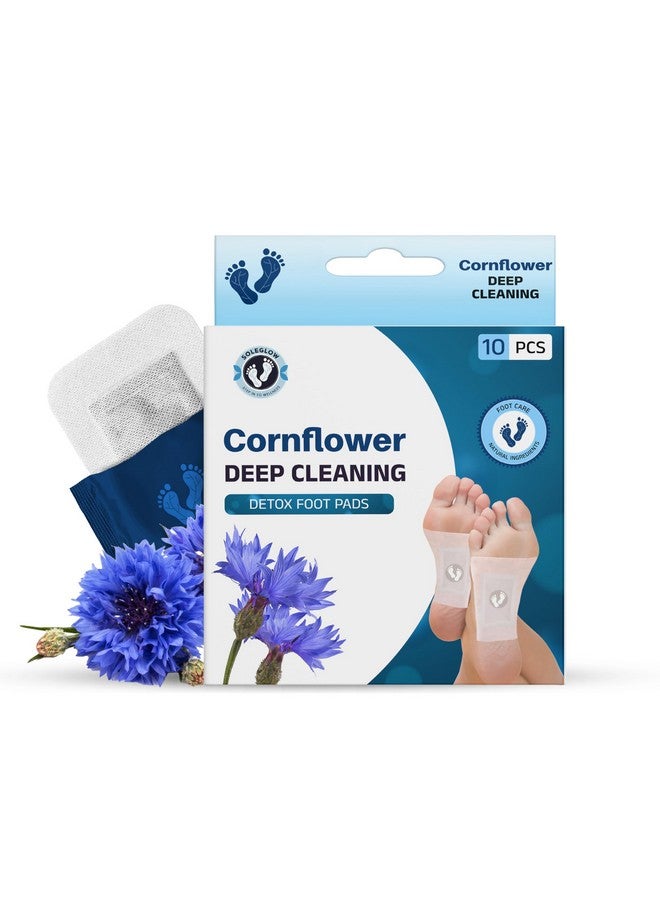 Soleglow Ultra Premium Cornflower Detox Foot Patches - Cleansing Toxin Remover Foot Pads For Men And Women Stress Relief & Detoxification (Pack of 5) - Image 1