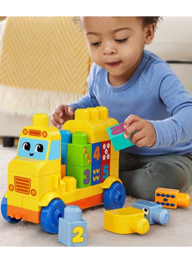 Mega Bloks Build & Count Bus Block Toy - Image 3