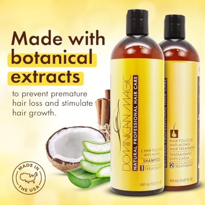 Dominican Magic HAIR FOLLICLE ANTI AGING CONDITIONER, 15.87 OUNCE - Image 3