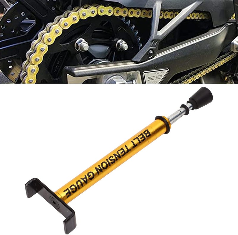 woobles Motorcycle Belt Tension, 10 Lb Belt Tension Gauge Metal Universal Motor Belt Replacement for Accurate Motorcycle Setting // tension gauge for drive belts - Image 5