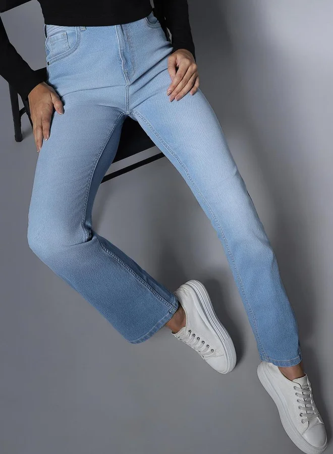 HIGH STAR Women Stretch Bootcut Fit Jeans