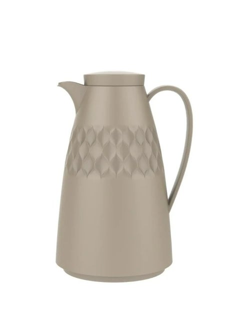 Home View Thermos for tea and coffee, capacity of 1 liter, beige