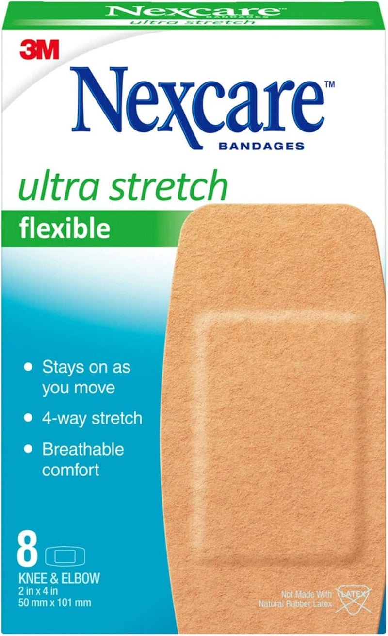 3M Nexcare Soft 'n Flex Bandages 8 Each