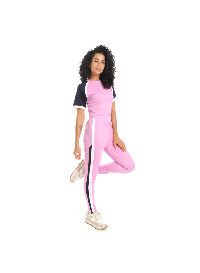 Caesar Women's two-piece sports set, T-shirt and pants  - Image 2