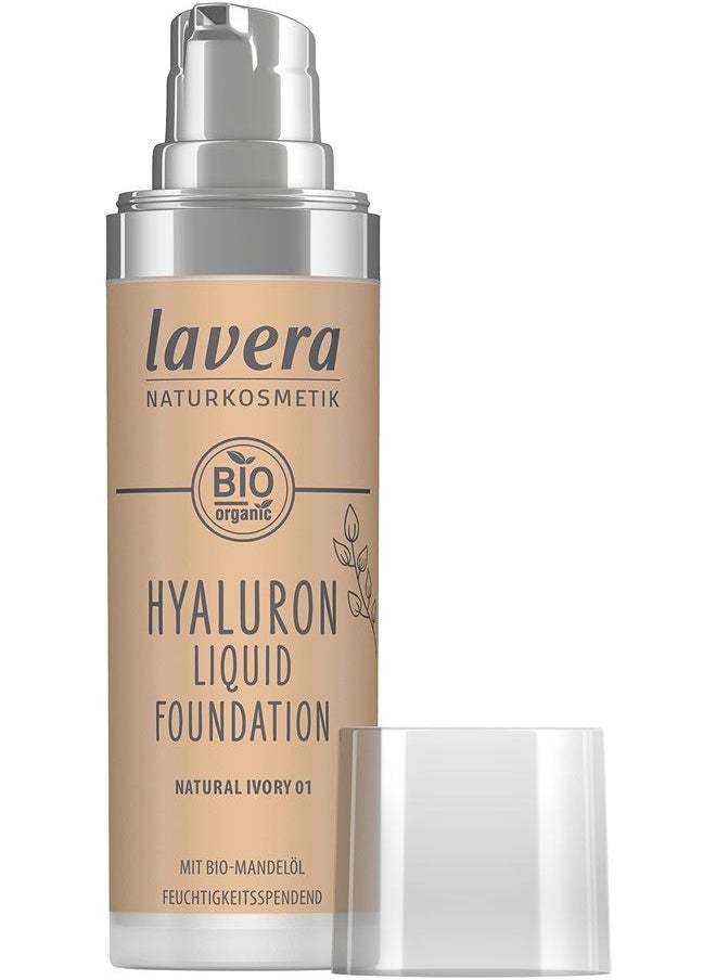 lavera كريم أساس سائل LAVERA Cool Ivory Hyaluron، 30 مل  - Image 2