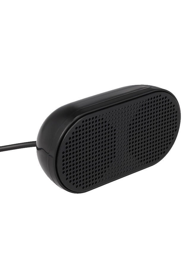 NIBEMINENT HK-5002 Portable USB Speaker for PC, Laptops Black  - Image 1