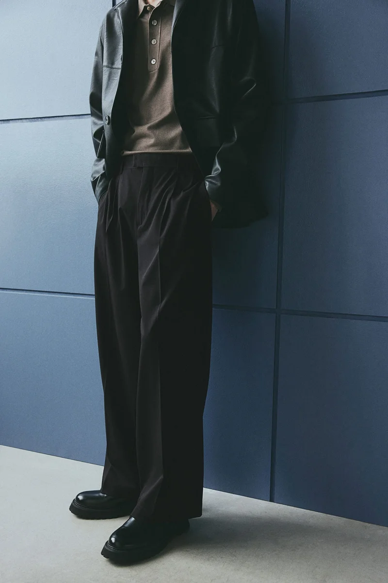 H&M Loose Fit Tailored trousers