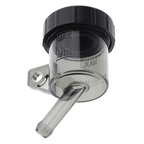 CALANDIS® Motorcycle Rear Brake Master Cylinder Oil Reservoir Tank Cup Black - Image 1
