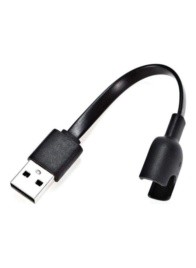 NIBEMINENT USB Charging Cable Charger Cord for Xiao-mi Mi Band 2 Clear - Image 3