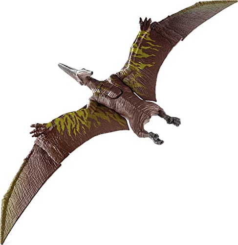 Jurassic World Toys Sound Strike Pteranodon Figure with Strike and Chomping Action, Realistic Sounds, Movable Joints, Authentic Color and Texture; Ages 4 and Up - Image 1