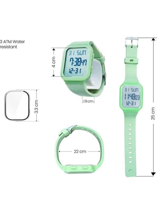 Curio  Kids's Silicone Digital Watch CU-2339L-5 - 36 mm  | Best Price UAE