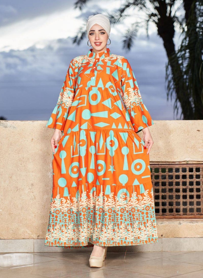 Brides Women's jalabiya with distinctive embroidery - Image 2