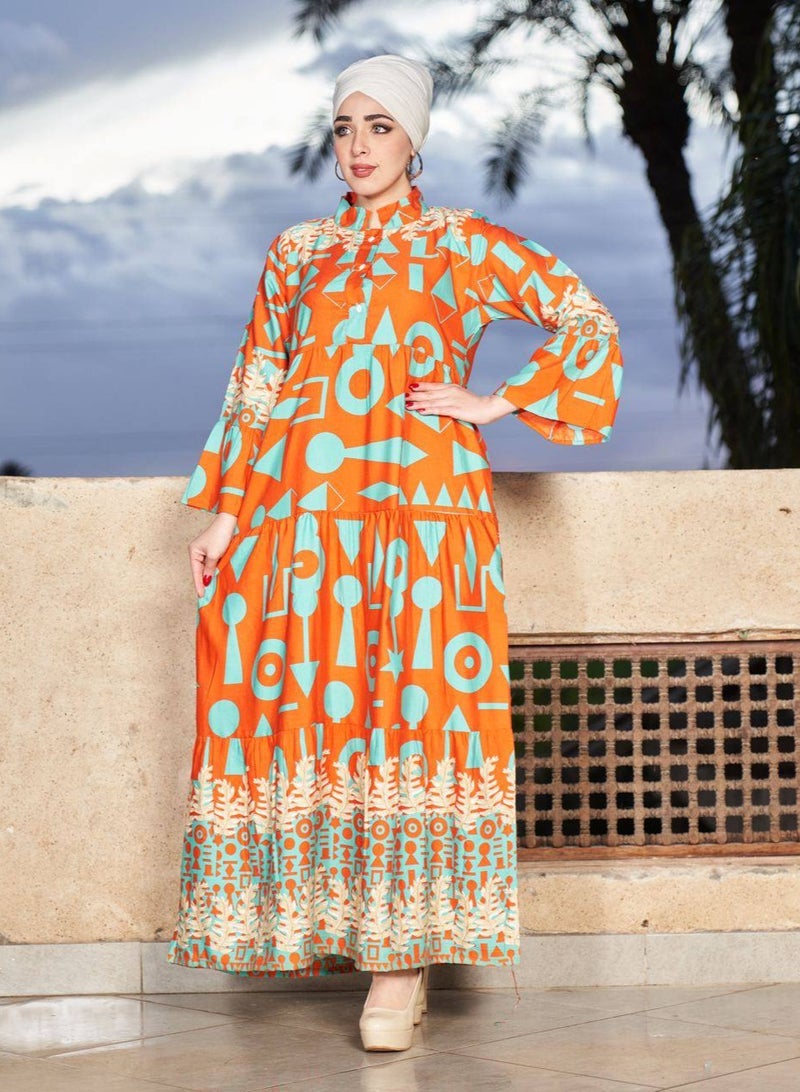 Brides Women's jalabiya with distinctive embroidery - Image 3