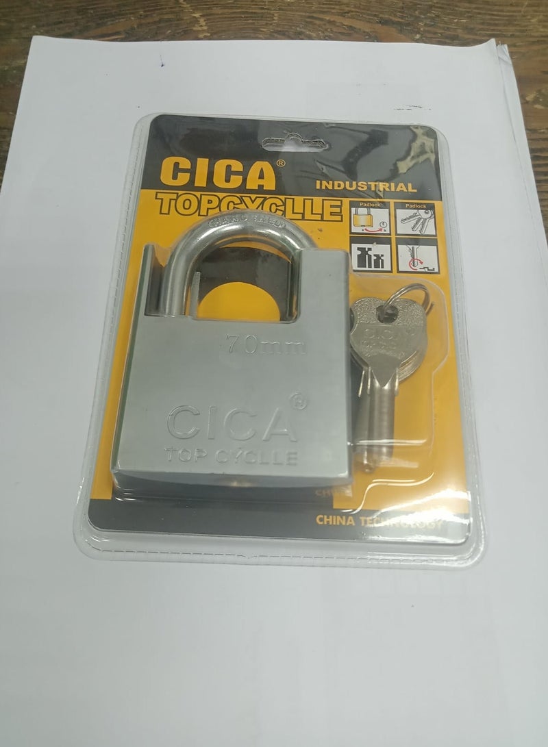 High quality rust-resistant solid security lock against breakage 