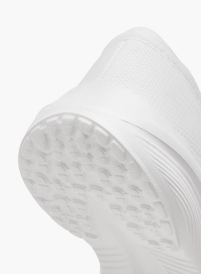 Dash Girls Textured School Shoes with Hook and Loop Closure - Image 5