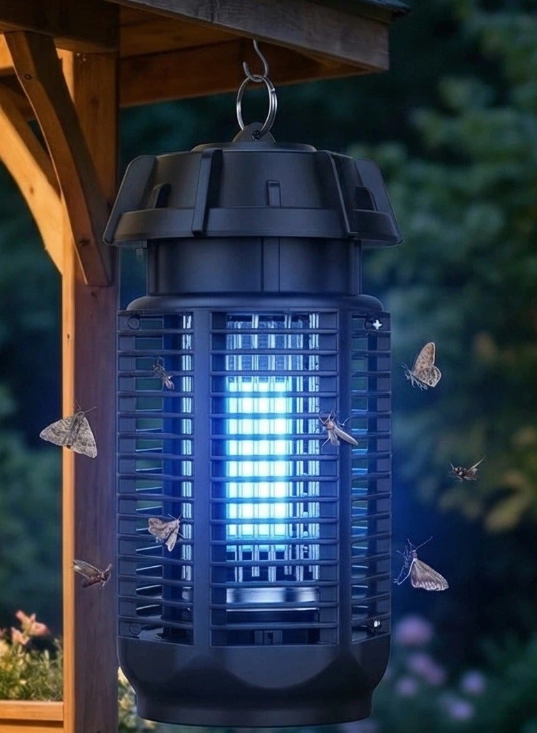 Bluejw Powerful High Power Electric Bug Zapper with UV Light 20W Indoor and Outdoor Electric Shock Mosquito Killer Light Wave Insect Killer Household Fly Trap Mosquito Lamp Mosquito Trap Device for Home Patio Garden Kitchen Office and Camping - Image 1