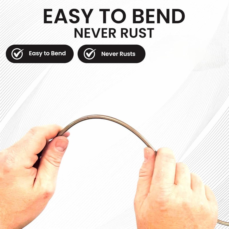 The Stop Shop 50 Ft. Roll of 3/16" Copper Nickel Brake Line Tubing - Image 2