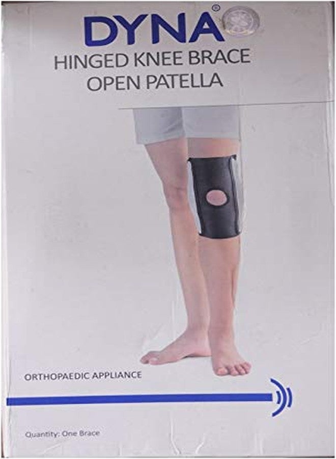Dyna Open Patella Hinged Knee Brace - XL - Image 1