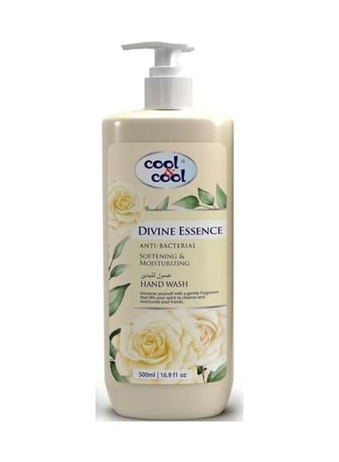 Anti-Bacterial Softening & Moisturizing Hand Wash - Divine Essence 500ml