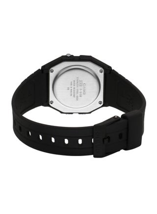 Men Silicone Digital Wrist Watch F-94WA-9DG - 40 mm - Black - view 3