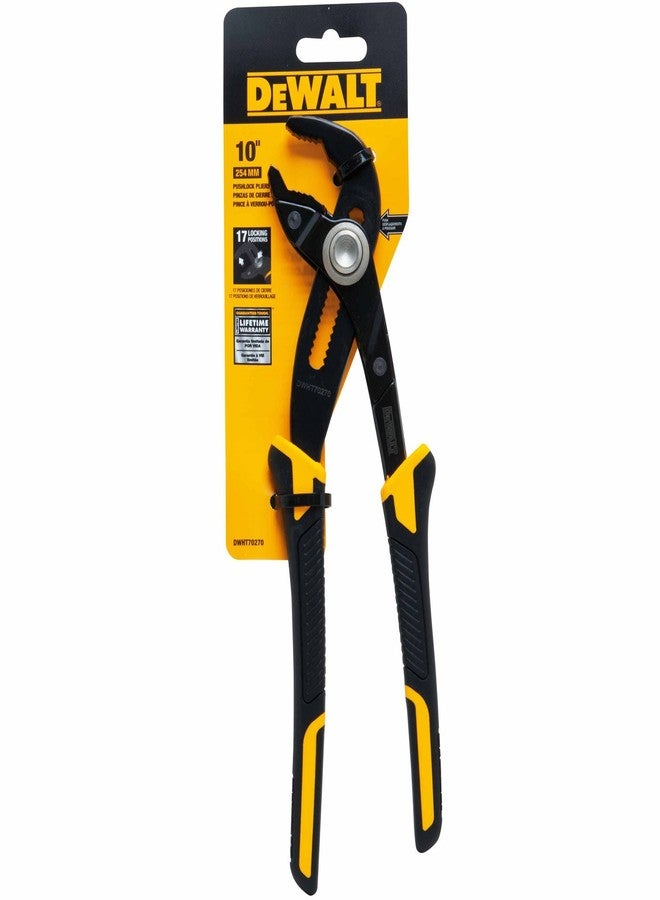 ديوالت كماشة فكية مزدوجة من DEWALT DWHT70270 مزودة بقفل دفع مقاس 10 بوصات، لون أسود - Image 4