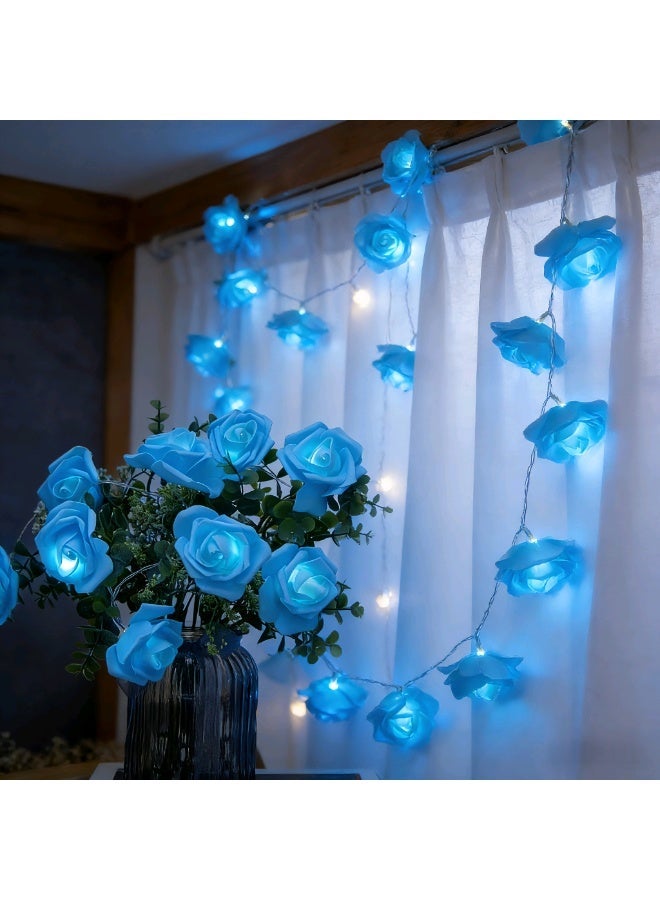 Nariele New LED Simulated Decorative Rose Light String - Image 5