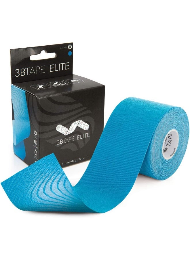 3B Scientific, 1018892, 3BTape ELITE Kinesiology Tape, Blue, 16ft roll - Image 1