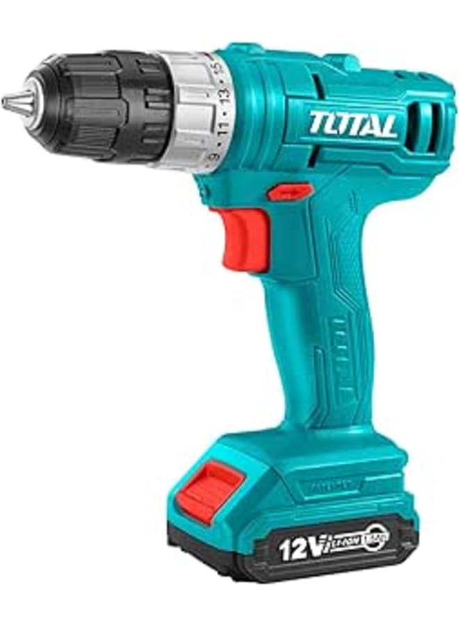 Total tdli1211 lithium- ion cordless drill 450w with high performance - multi colour