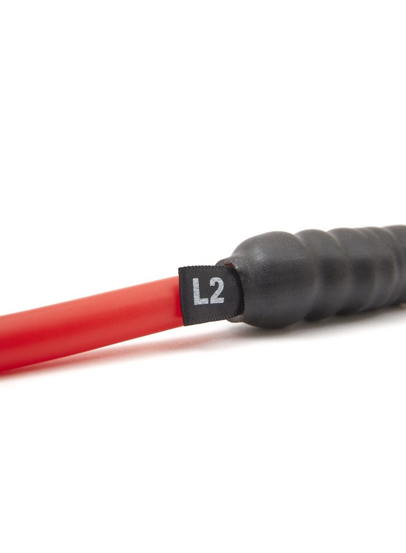 ريبوك مجموعة أنابيب القوة من ريبوك – أحزمة مقاومة قابلة للتعديل لتمارين الجسم بالكامل - Image 4