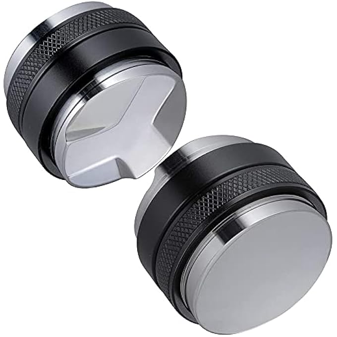 كاست ويف موزع قهوة ومدك مقاس 58 مم، أداة توزيع قهوة برأسين، مستوي قهوة مناسب لمرشح القهوة مقاس 58 مم، مدك يدوي احترافي قابل للتعديل لماكينة الإسبريسو - Image 4