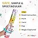 YESHOW Confetti Cannon Party Poppers Biodegradable Shooters 6 Pack YESHOW Multicolor Confetti Blaster for Birthday Graduation Wedding Christmas New Years Eve Valentines Day - Image 3