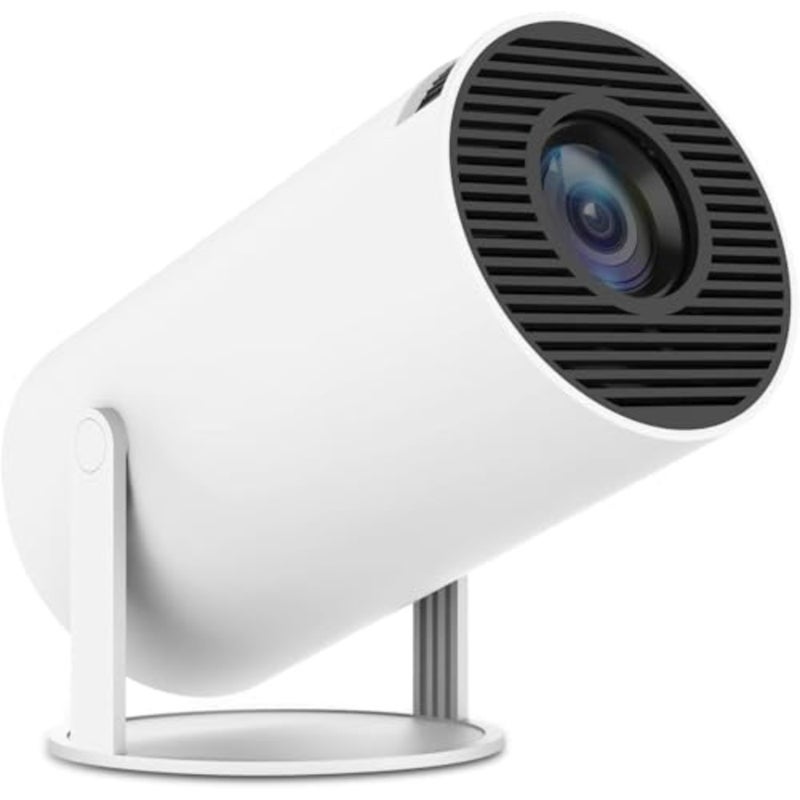 Mini 4K Projector Portable Android 11, 1080P FHD Support, WiFi 6 and Bluetooth 5.0, 130 Inch Display, Smart Home Cinema Projector for Movies and Gaming - Image 1