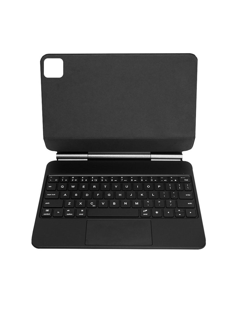 Wireless smart keyboard for 10.9-inch iPad 10th generation 2022/11-inch (2018-2022)/12.9-inch (2018-2022)/2024 Pro 11 (M4)/2024 Pro 13 (M4) portable tablet computer smart portable foldable ultra-thi  - Image 1