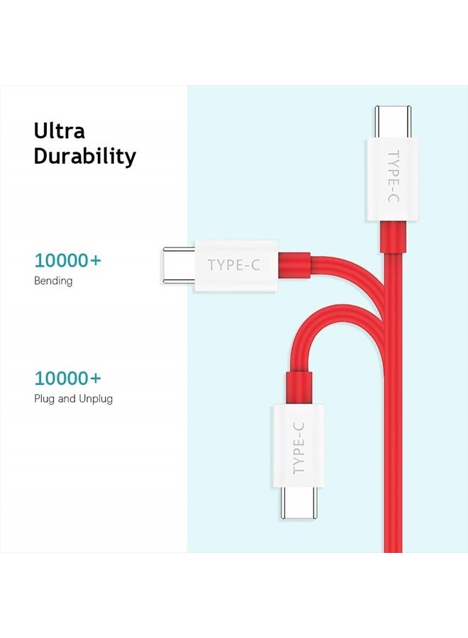 COOYA OnePlus 8T 9 Pro 10T Charging Cable Warp Charge 65W, COOYA USB C to USB C Cable for MacBook Air MacBook Pro 2020,6FT 2-Pack Super Fast Charging Cord for Samsung Galaxy S23 Ultra S22 S20 FE S21 Note 20 - Image 4