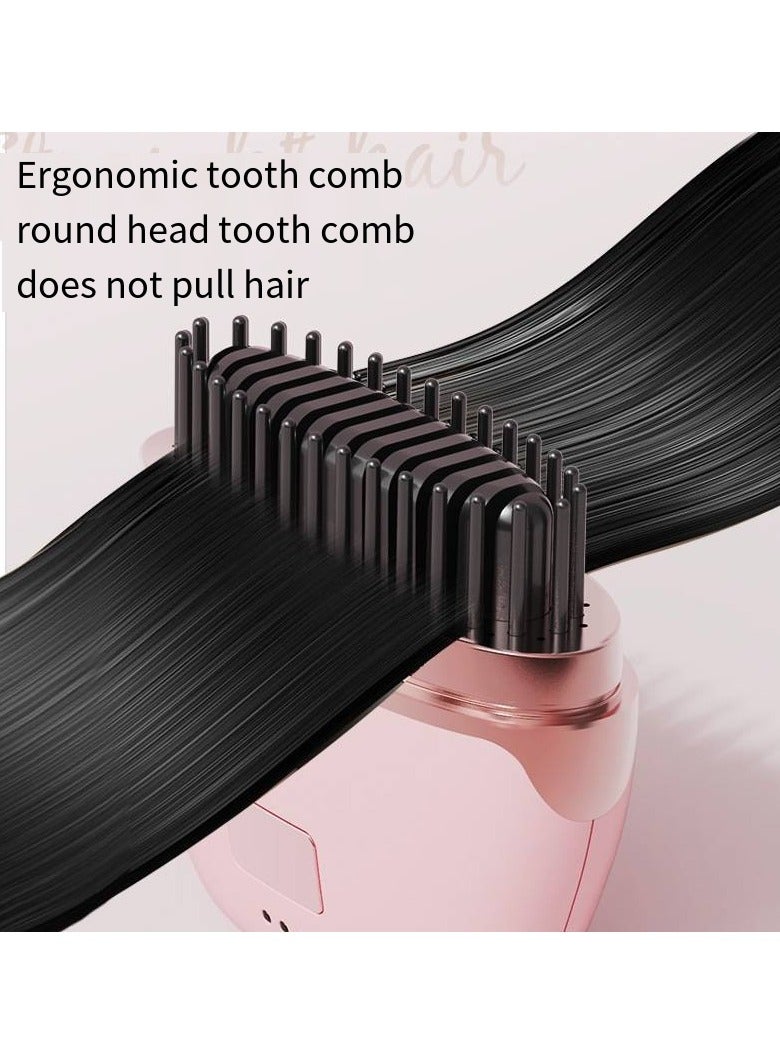 general Mini Ionic Straightening Comb – Travel-Friendly Straightener & Curler for Men/Women, Dual-Use Hair Styling Tool - Image 4