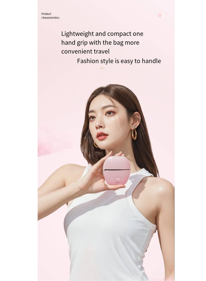 general Mini Ionic Straightening Comb – Travel-Friendly Straightener & Curler for Men/Women, Dual-Use Hair Styling Tool - Image 5