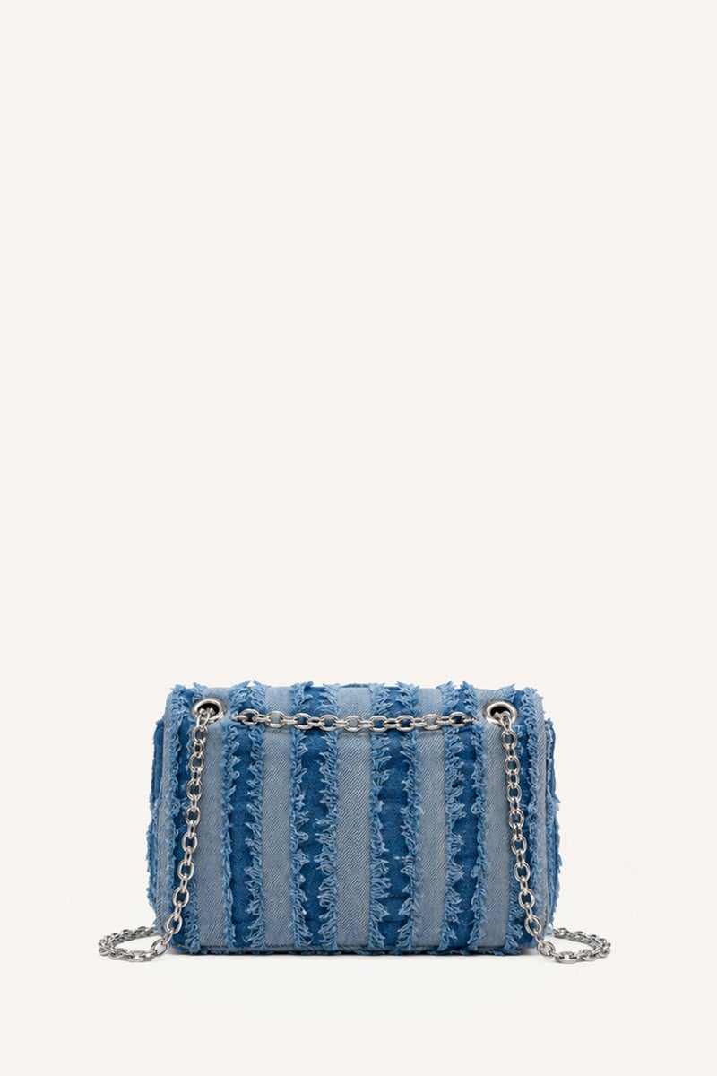 DeFacto Blue Woman Woman Denim Crossbody Bag Casual - Image 4