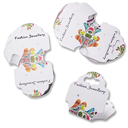 DIY Crafts Pack of 50 Pcs 50x1, Multi Color, 50Pcs/lot 7cmx4.8cm As Image Jewellery Display Cards for Necklaces Jewellery-Making Display (Pack of 50 Pcs 50x1, Multi Color) - Image 3